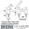 Bristan Quadrato Bath Shower Mixer Dimensions